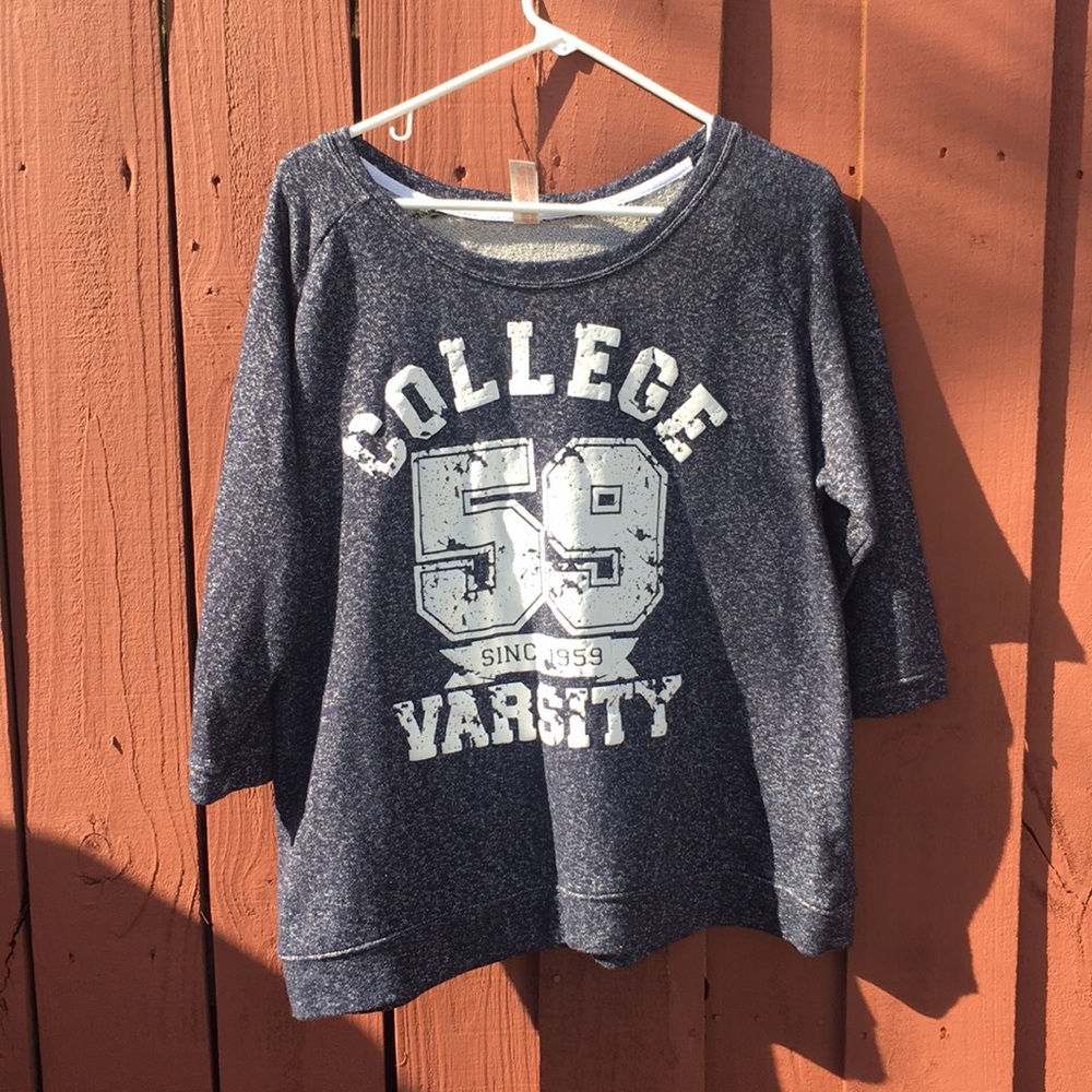 College Varsity sweater